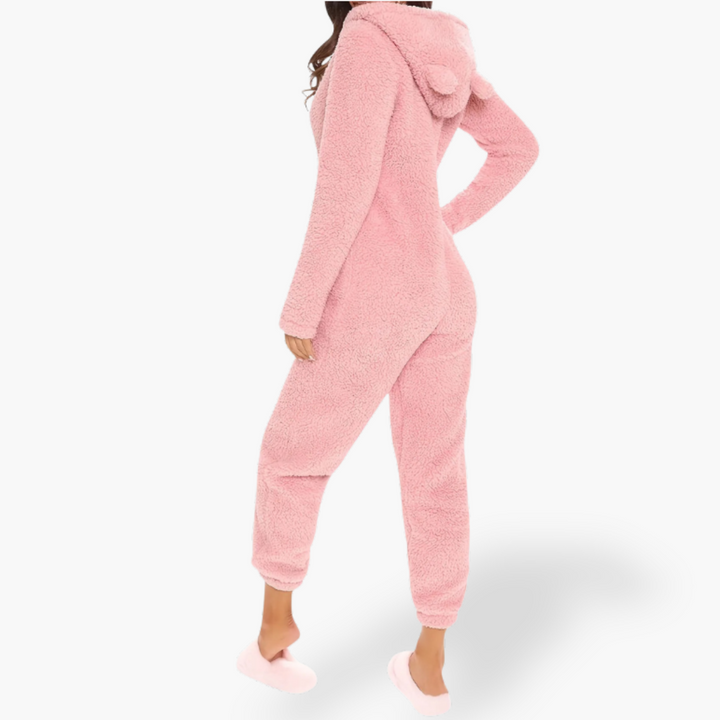 Tuta Intera Donna Pile Caldo con Cappuccio | Altivaro