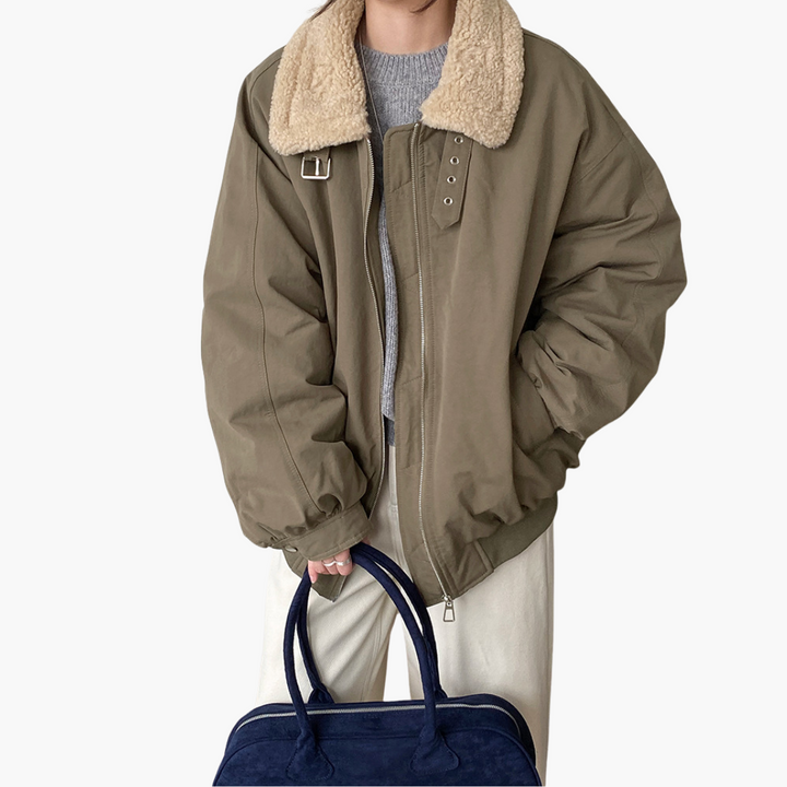 Giubbotto Donna Invernale Imbottito Collo Peluche | Altivaro