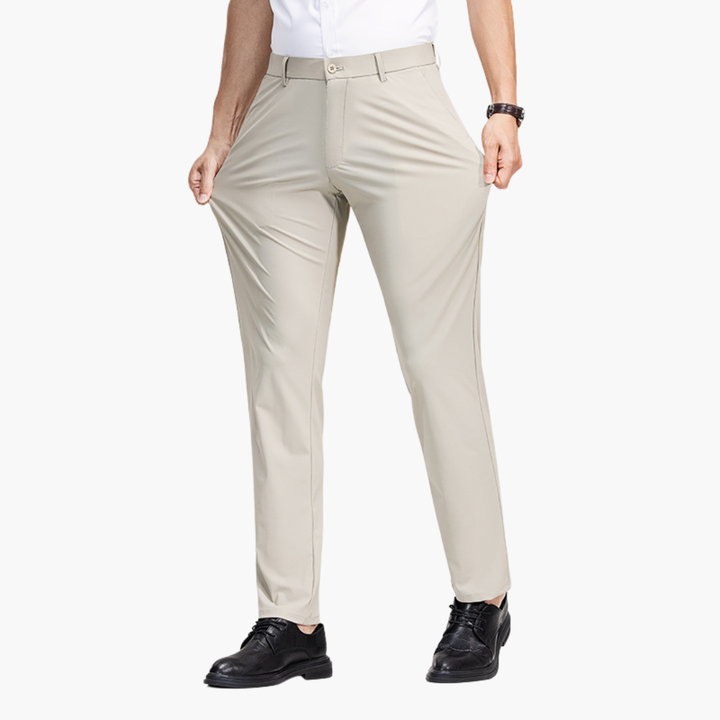 Pantaloni Uomo Slim Fit Tessuto Tecnico Elasticizzato | Altivaro
