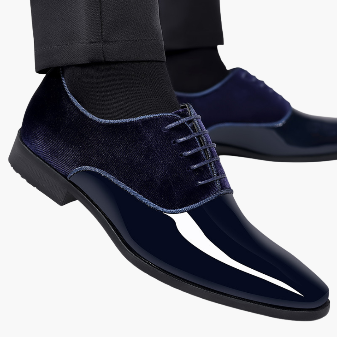 Men's orthopedic with velvet details | Altivaro