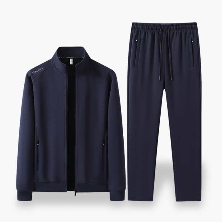 Men's cotton tracksuit with zipper | Altivaro