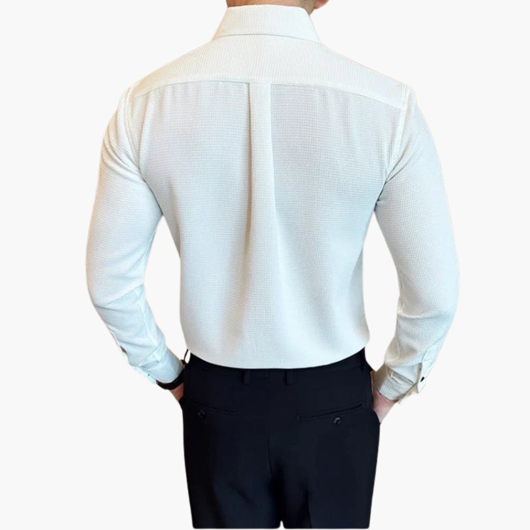Camicia Uomo a Maniche Lunghe con Bottoni | Altivaro