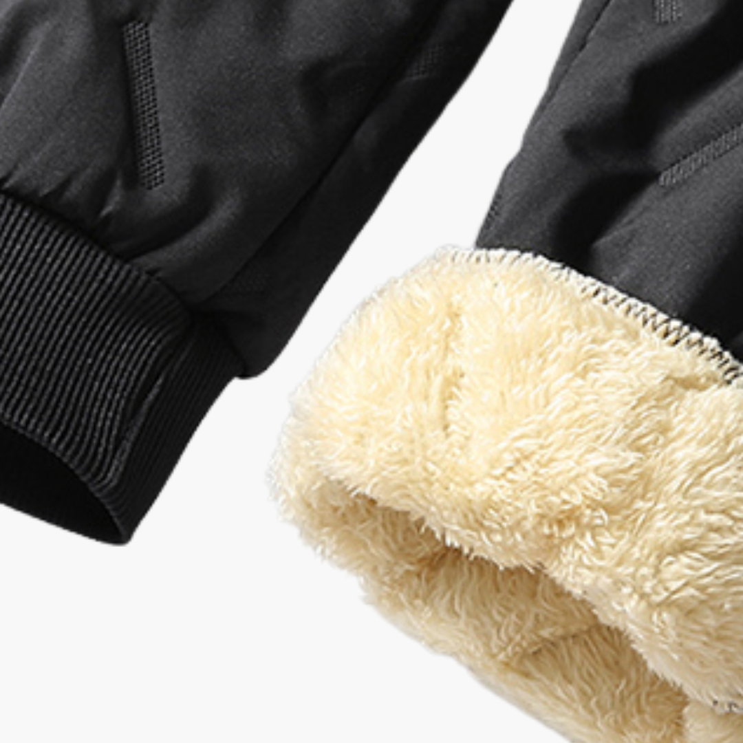 Men's Winter Fleece-Lined Windproof Pants | Altivaro