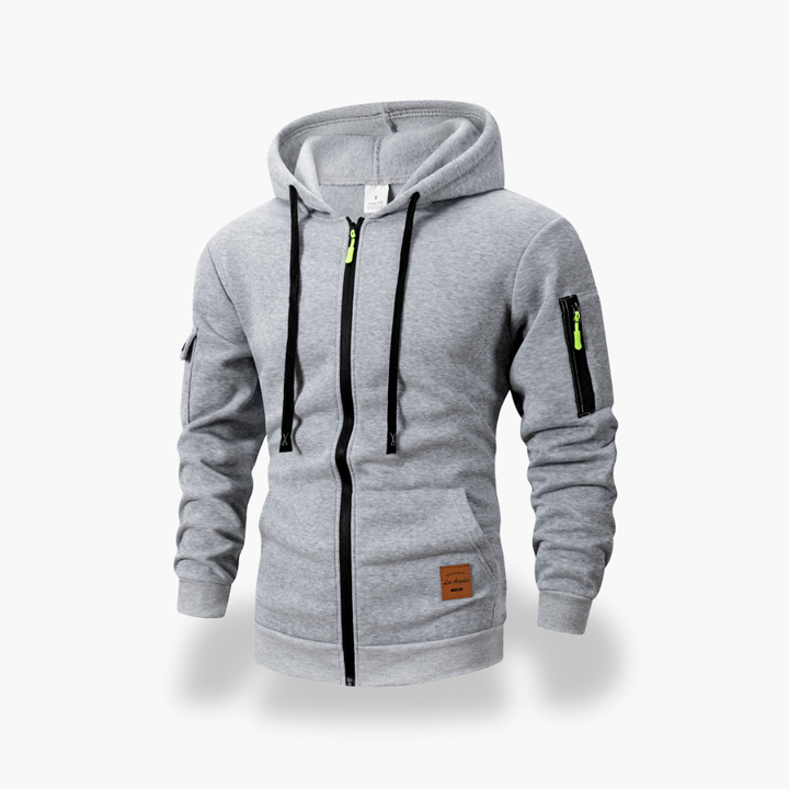 Felpa Uomo con Cappuccio Zip | Altivaro