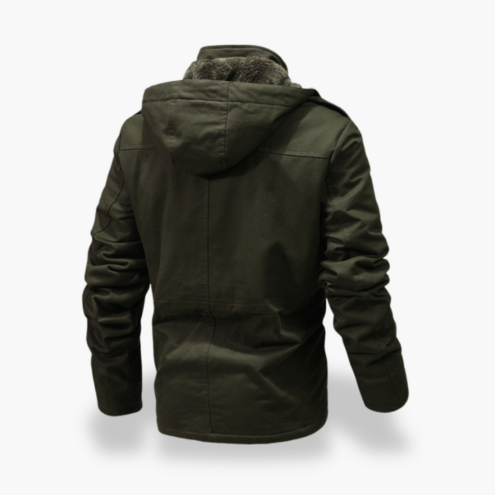 Men's Waterproof Winter Jacket with Hood | Altivaro
