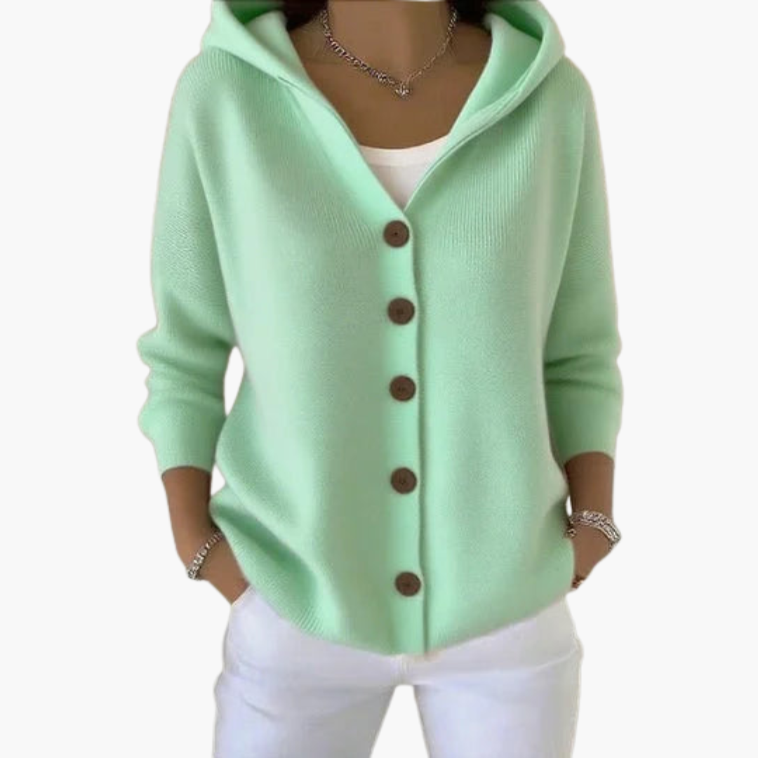Knit Hoodie Cardigan for Women | Altivaro