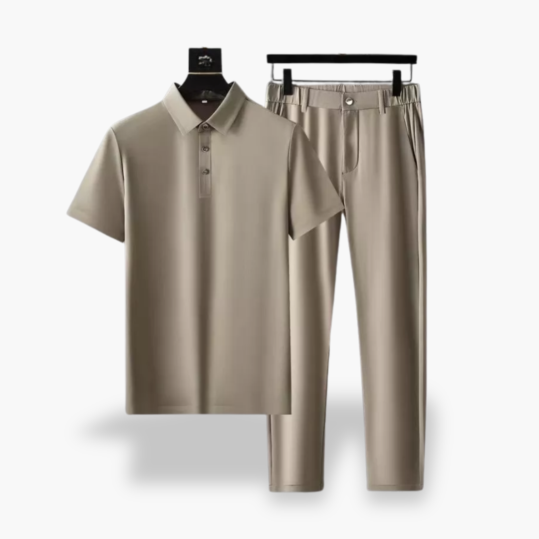 Men's Summer Set in Breathable Casual Fabric | Altivaro