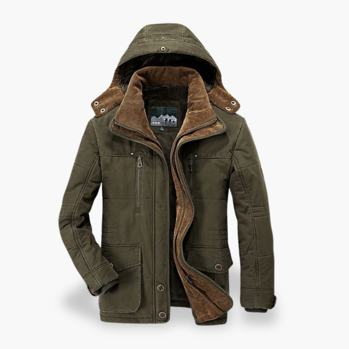 Giacca Invernale Uomo con Cappuccio Imbottita | Altivaro