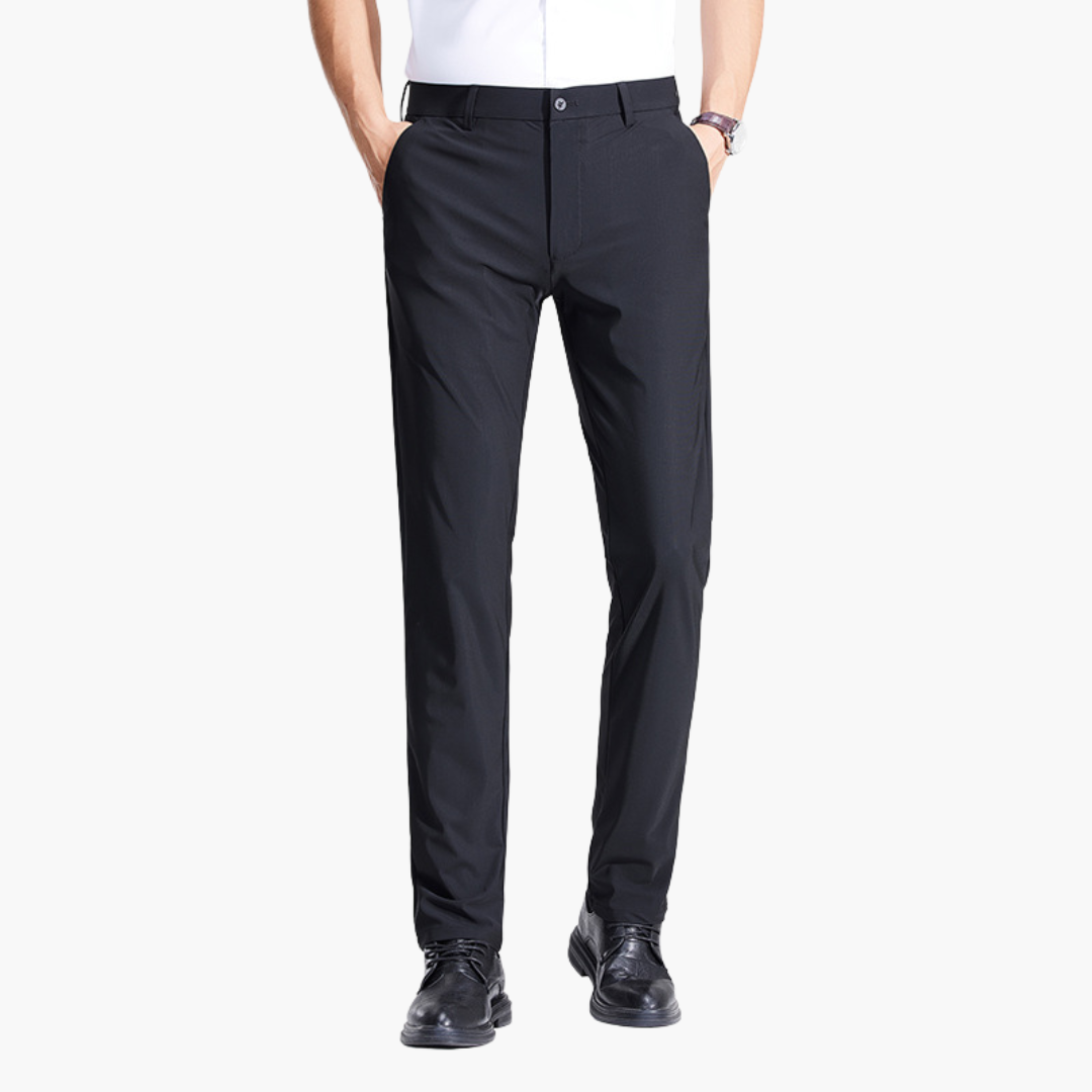 Pantaloni Uomo Slim Fit Tessuto Tecnico Elasticizzato | Altivaro
