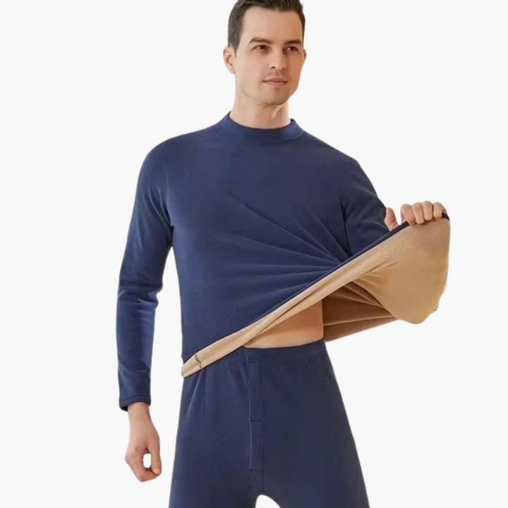 Maglia Termica Uomo in Microfibra con Fodera Morbida | Altivaro