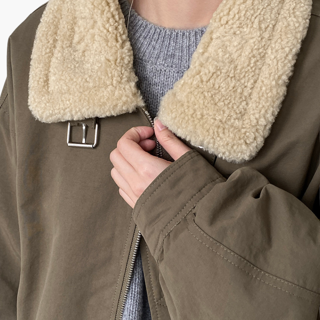 Giubbotto Donna Invernale Imbottito Collo Peluche | Altivaro