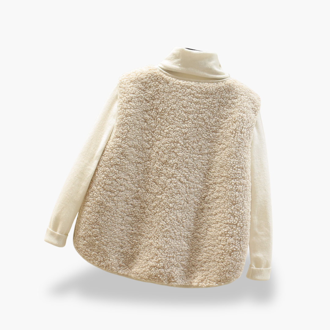 Gilet da Donna in Pelliccia Sintetica con Tasche | Altivaro