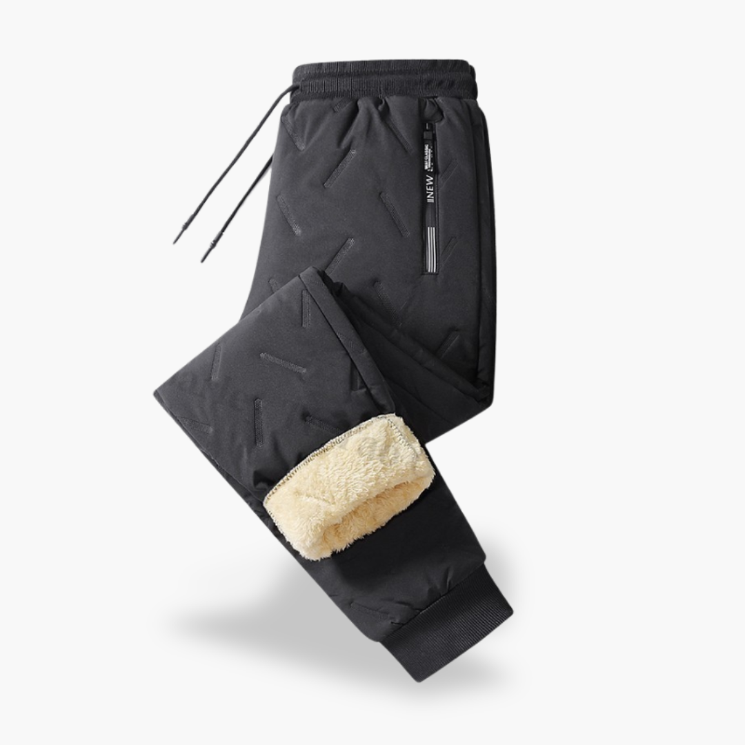 Men's Winter Fleece-Lined Windproof Pants | Altivaro