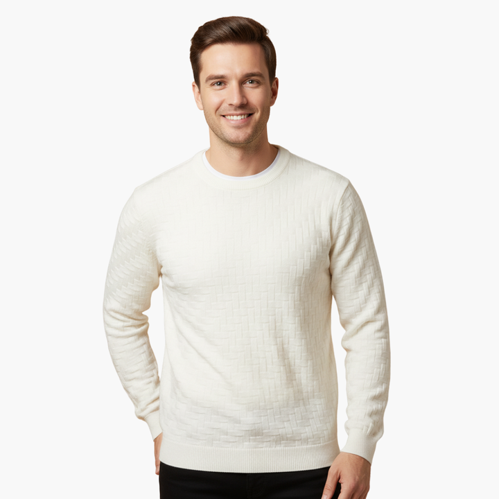 Maglione Uomo a Girocollo in Maglia | Altivaro