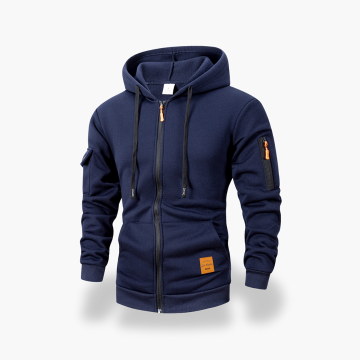 Felpa Uomo con Cappuccio Zip | Altivaro