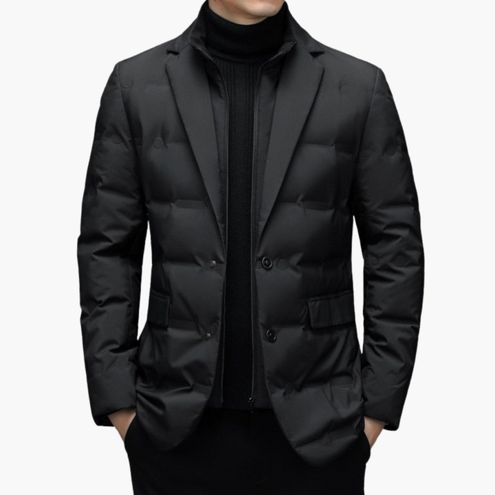 Men's Winter Waterproof Down Jacket for Cold | Altivaro