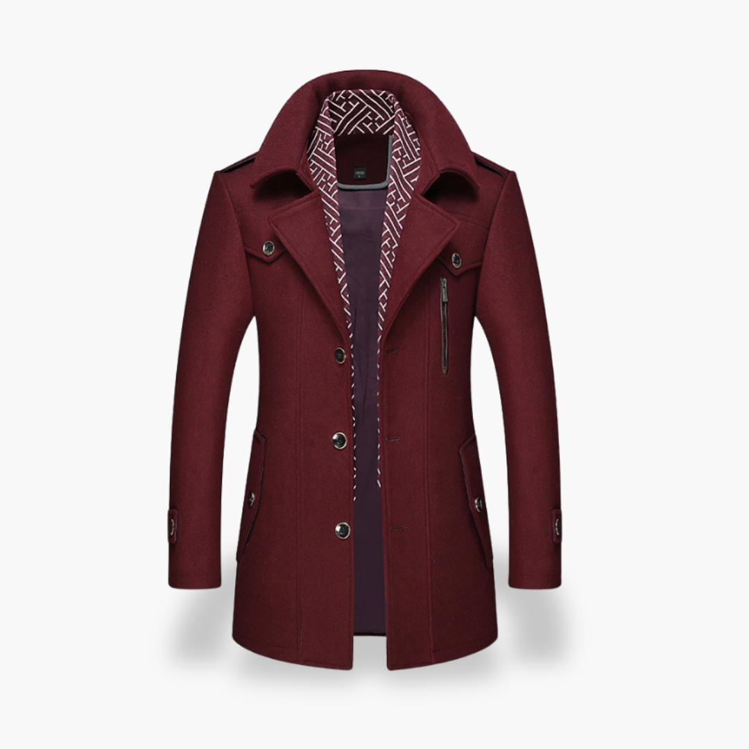 Cappotto Uomo Lana Imbottito | Altivaro