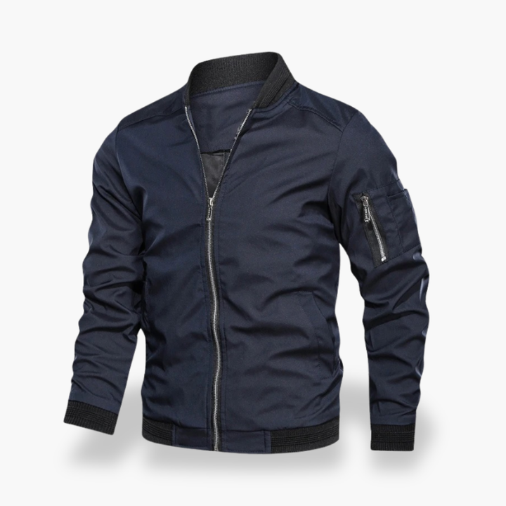 Giacca Uomo Bomber Leggera con Zip | Altivaro