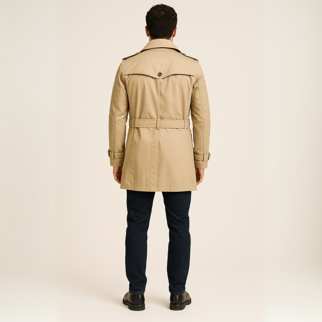 Men's Trench Waterproof Jacket | Altivaro