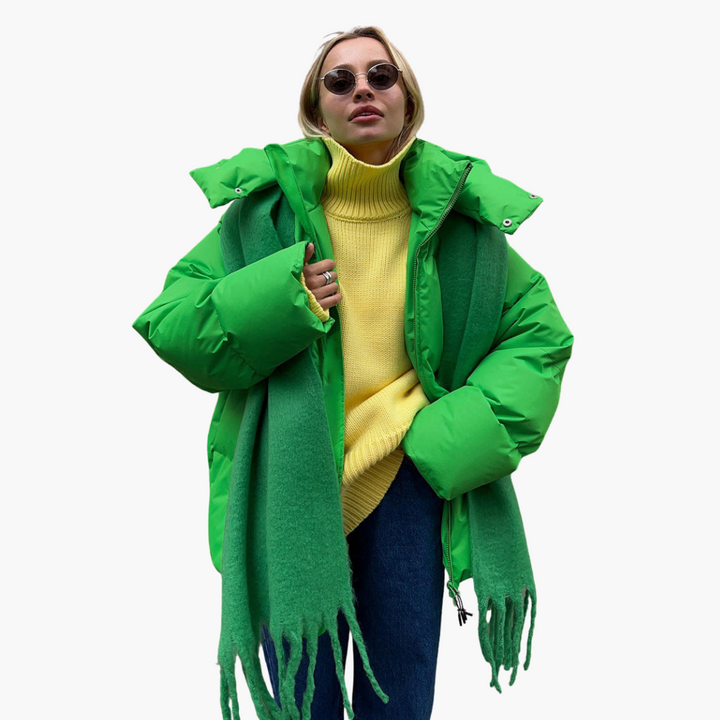 Women's Winter Down Jacket with Hood | Altivaro
