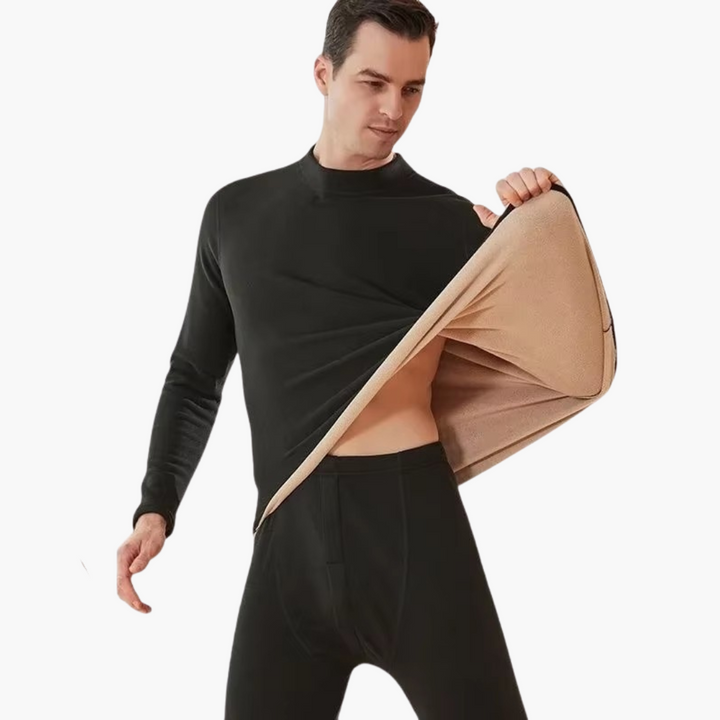Maglia Termica Uomo in Microfibra con Fodera Morbida | Altivaro