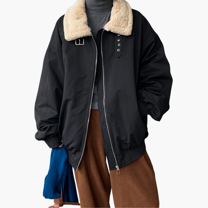 Giubbotto Donna Invernale Imbottito Collo Peluche | Altivaro