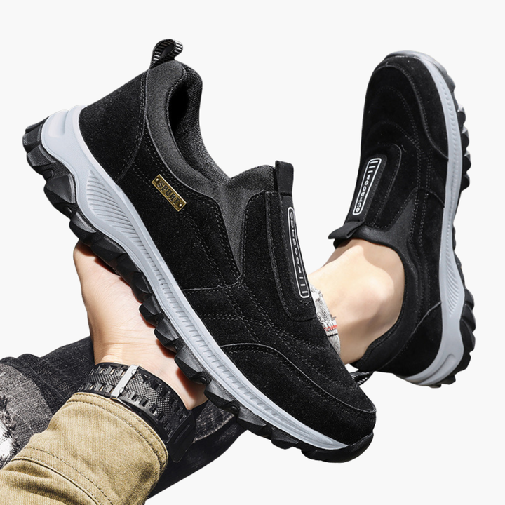 Scarpe Sportive Ortopediche Uomo in Suede con Suola in Gomma | Altivaro