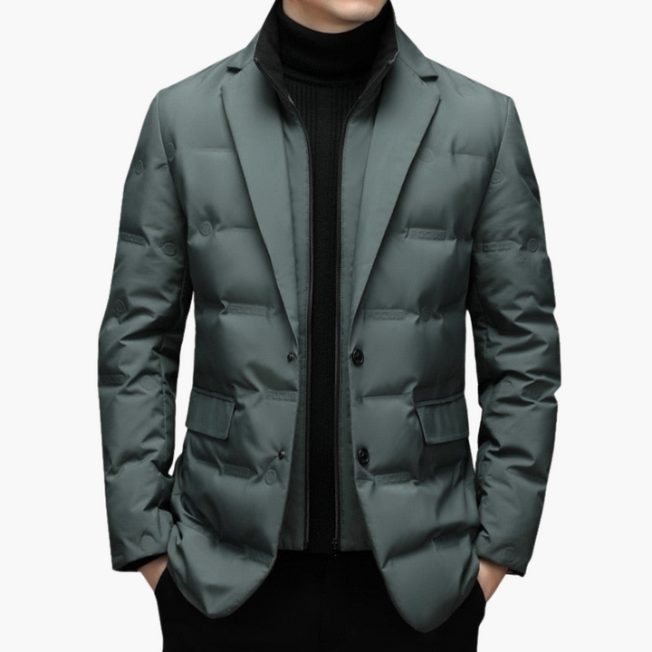 Men's Winter Waterproof Down Jacket for Cold | Altivaro