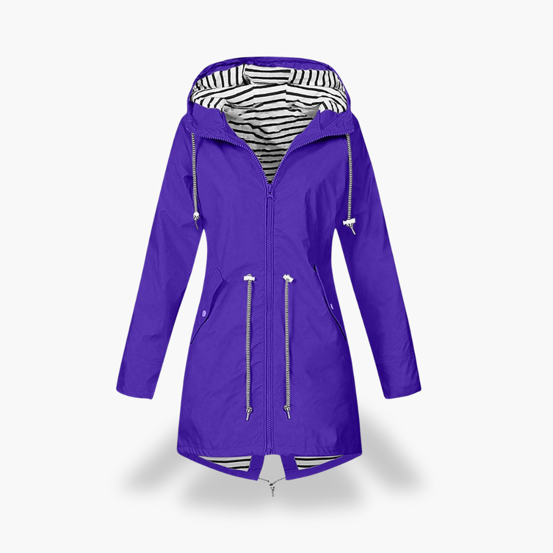 Women's waterproof jacket with hood | Altivaro