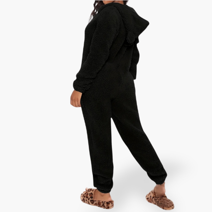 Tuta Intera Donna Pile Caldo con Cappuccio | Altivaro