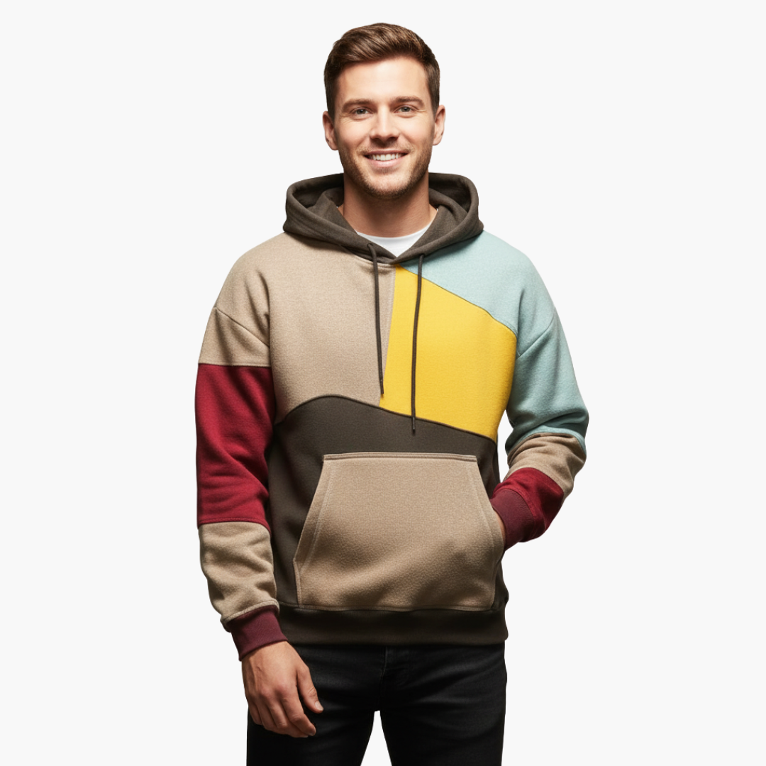 Felpa Uomo con Cappuccio Casual | Altivaro