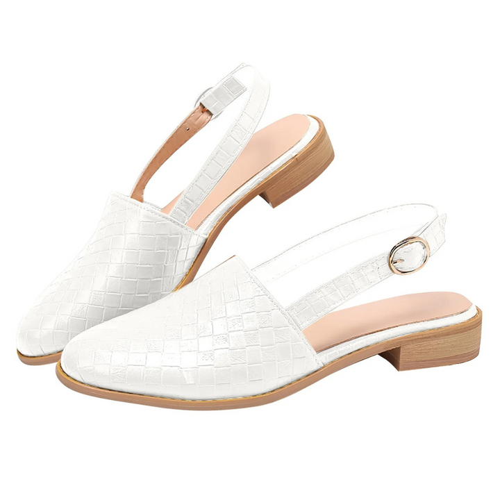 Donna Sandali Ortopedici Piatti Tessuti Punta Chiusa Casual | Altivaro-Altivaro