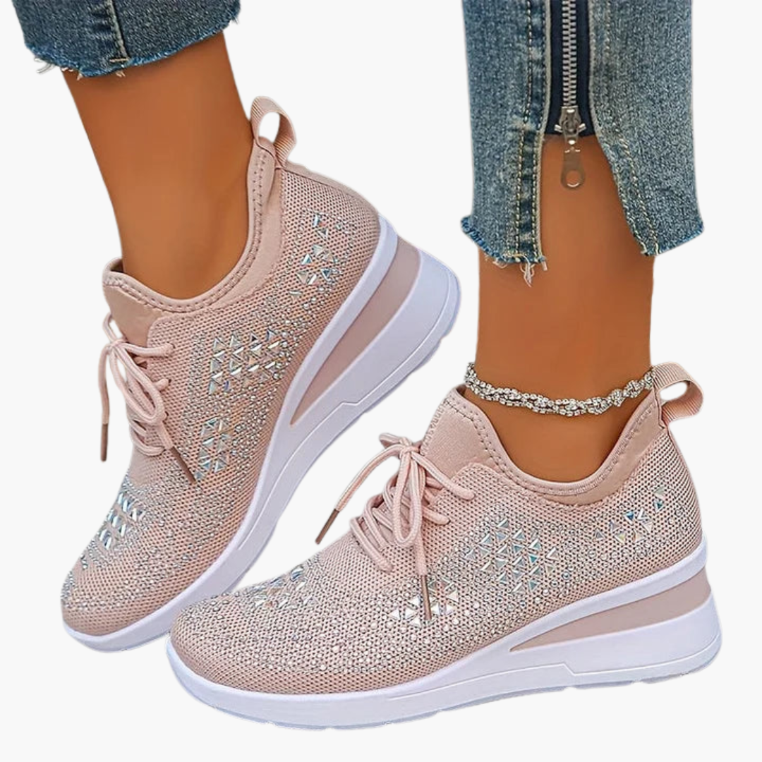 Orthopedic Shoes with Rhinestones for Women | Altivaro