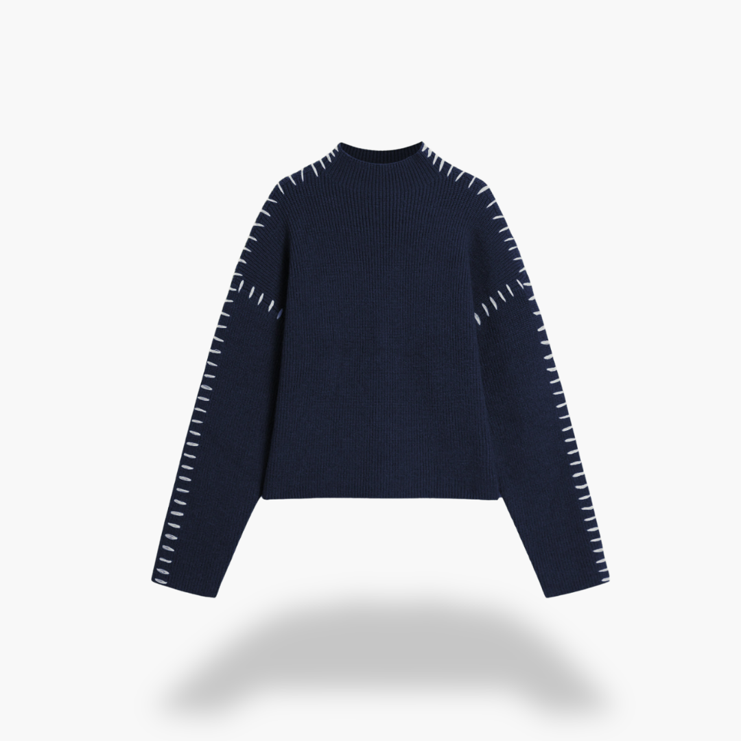 Maglione Donna Lana Collo Alto | Altivaro