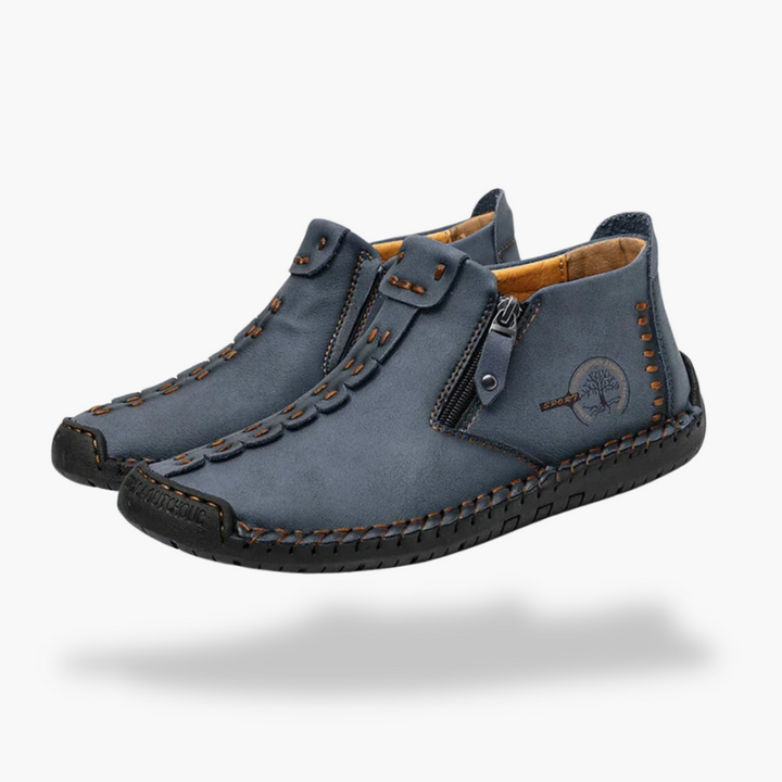 Scarpe Uomo Ortopediche Pelle Casual Zip | Altivaro