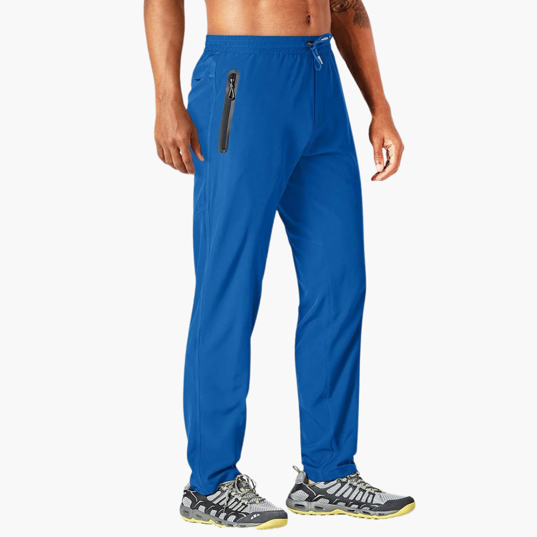 Lightweight men's pants with zipper | Altivaro