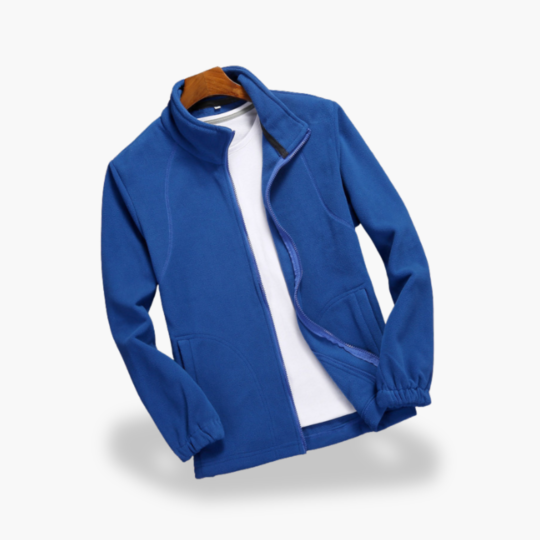 Giacca in Pile con Zip Donna Casual Invernale | Altivaro