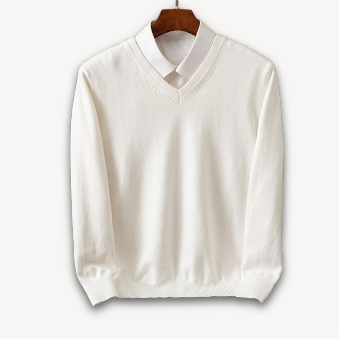 Maglione Scollo V Uomo Casual | Altivaro-Altivaro