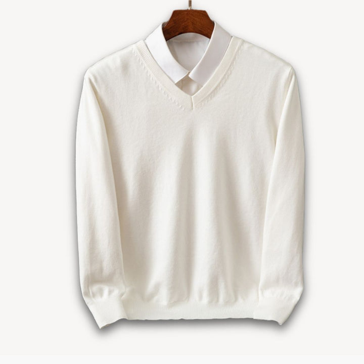 Maglione Scollo V Uomo Casual | Altivaro-Altivaro