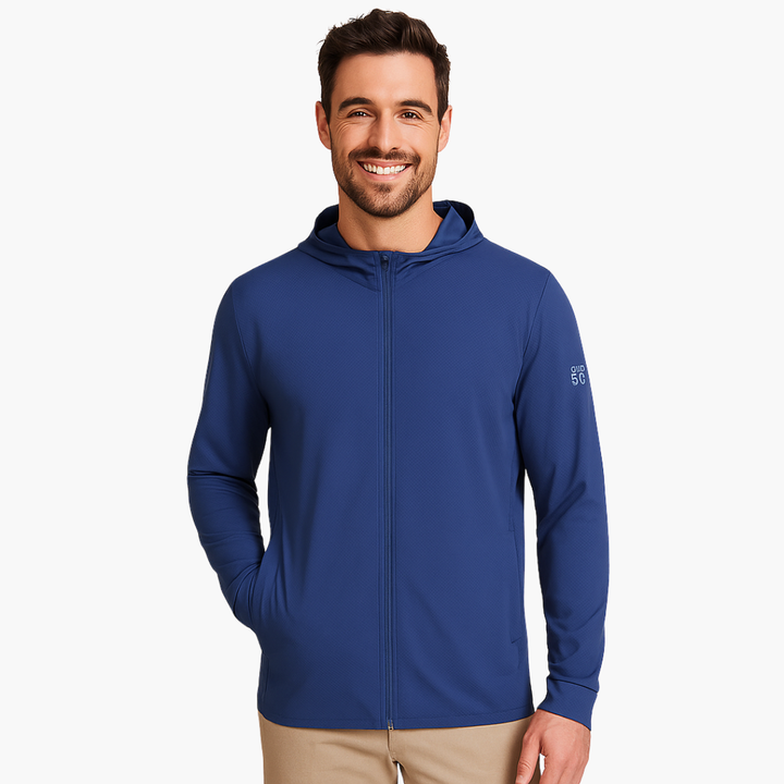 Hoodie for Men and Women in Lightweight Fabric with Zip | Altivaro