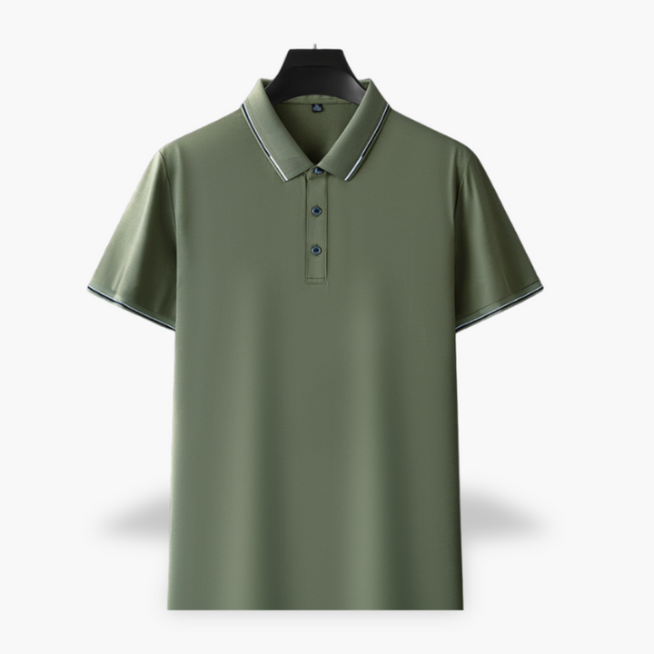 Polo Uomo Manica Corta Traspirante in Poliestere Estiva Elegante | Altivaro