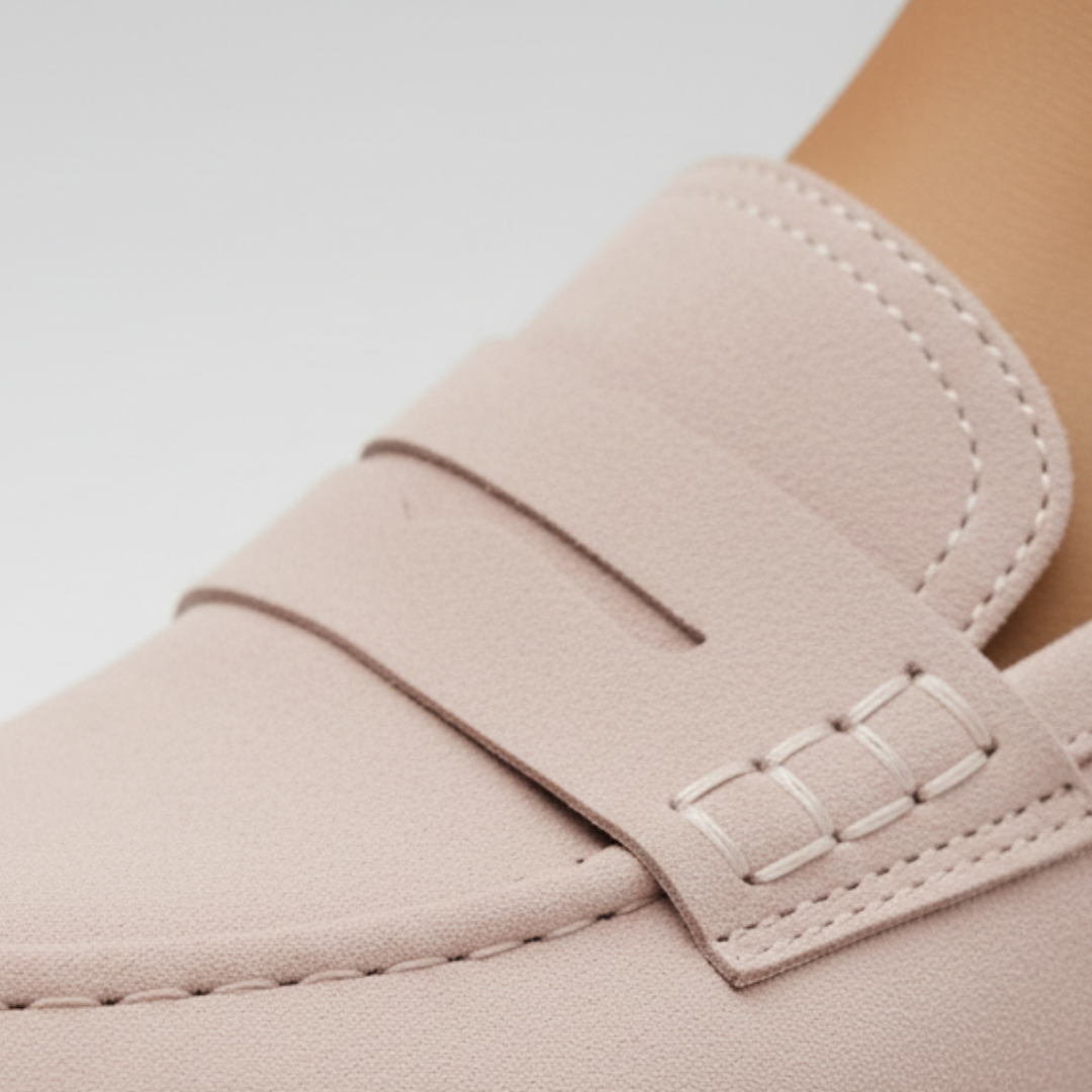 Orthopädischer Damenschuh Mokassin aus Wildleder mit Komfortsohle | Altivaro