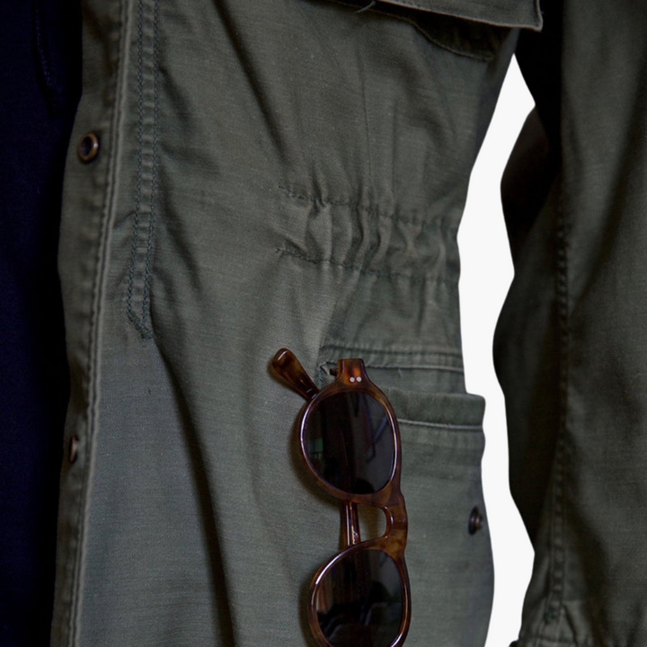 Uomo Giacca Campo M65 Verde | Altivaro