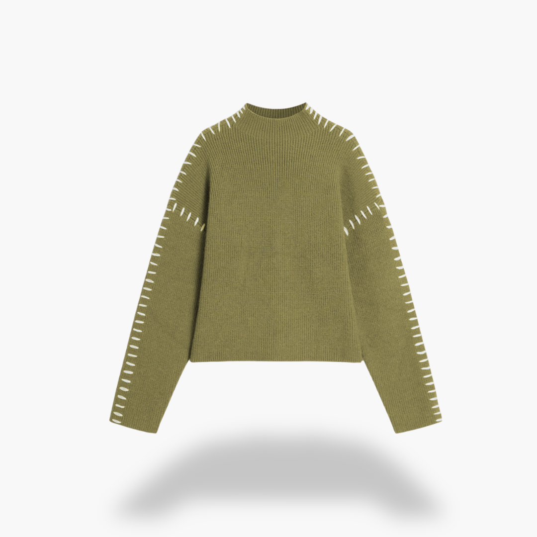 Maglione Donna Lana Collo Alto | Altivaro