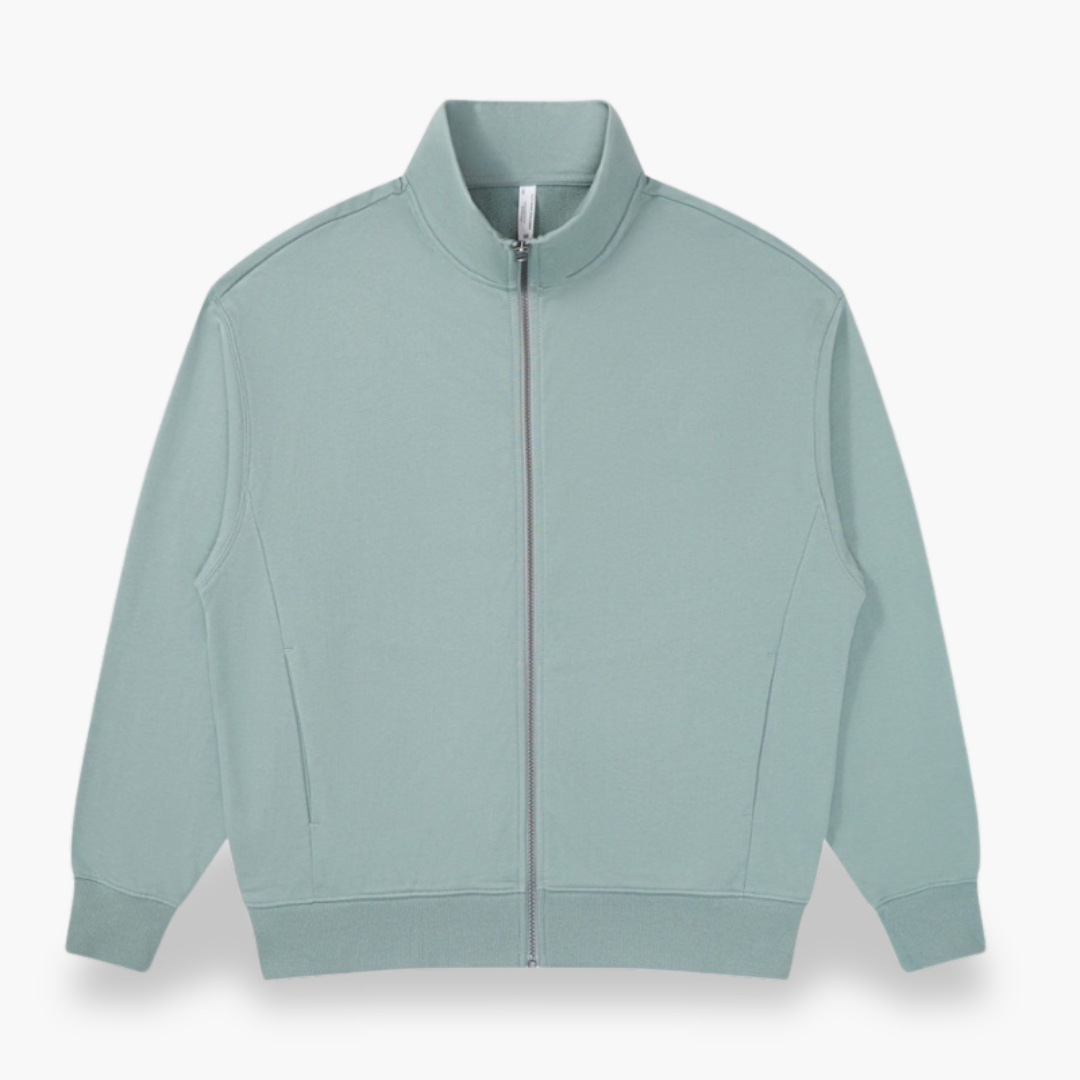 Felpa in cotone zip-up per uomo | Altivaro