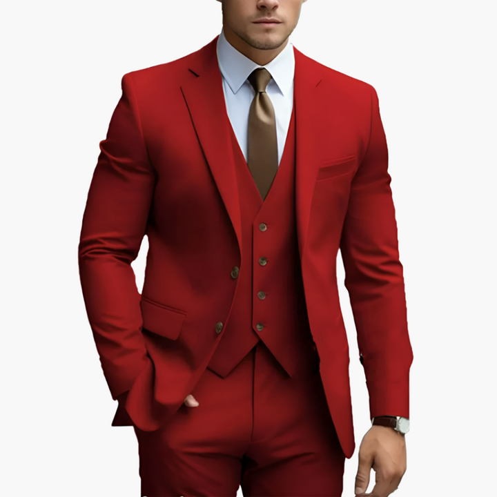 Completo Uomo Elegante con Giacca, Gilet e Pantaloni | Altivaro