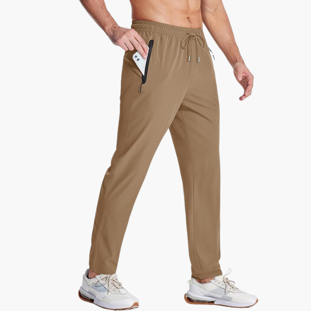 Lightweight men's pants with zipper | Altivaro