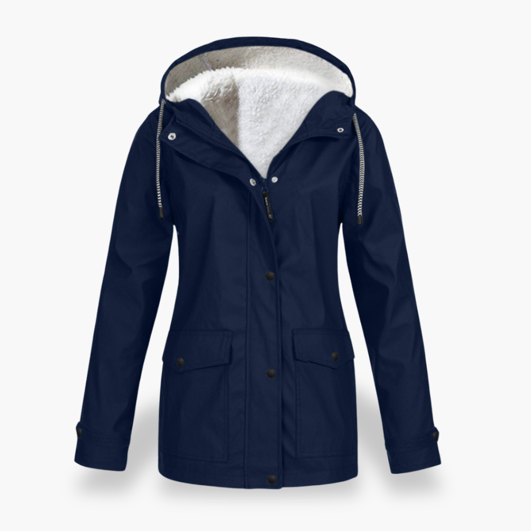 Women's waterproof jacket with hood | Altivaro