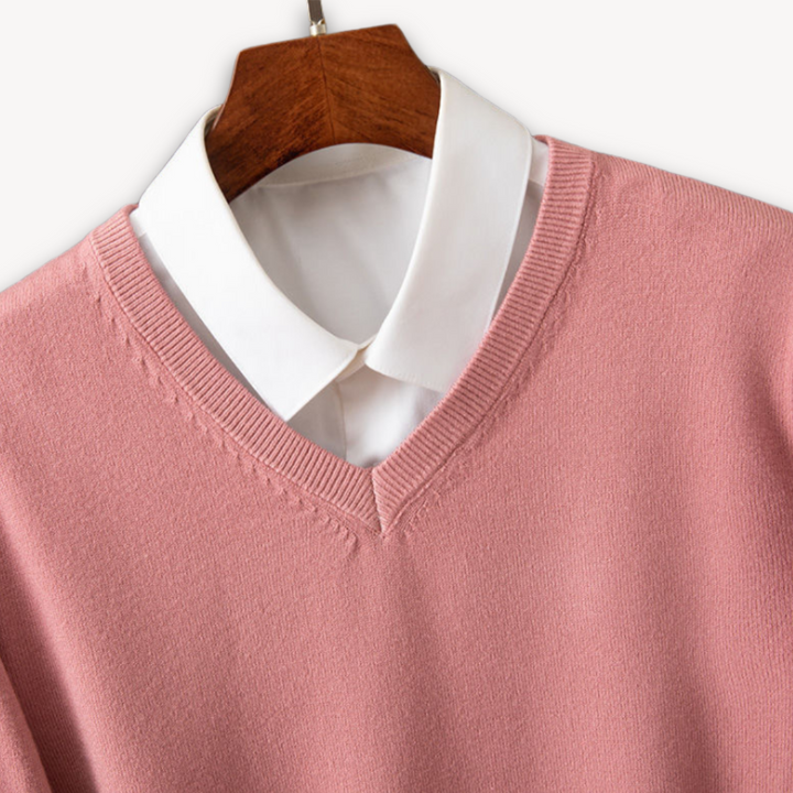 Maglione Uomo Scollo V Casual Elegante | Altivaro-Altivaro