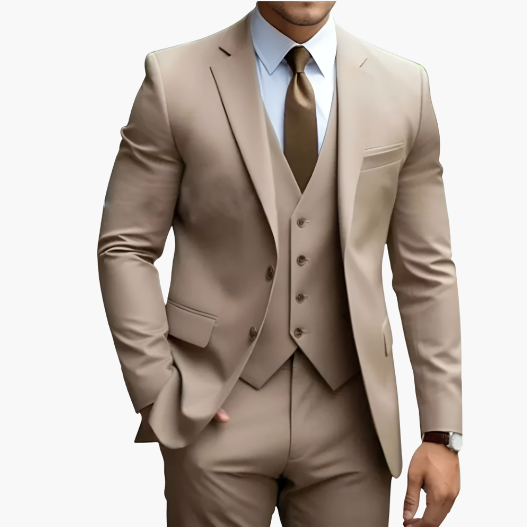 Completo Uomo Elegante con Giacca, Gilet e Pantaloni | Altivaro